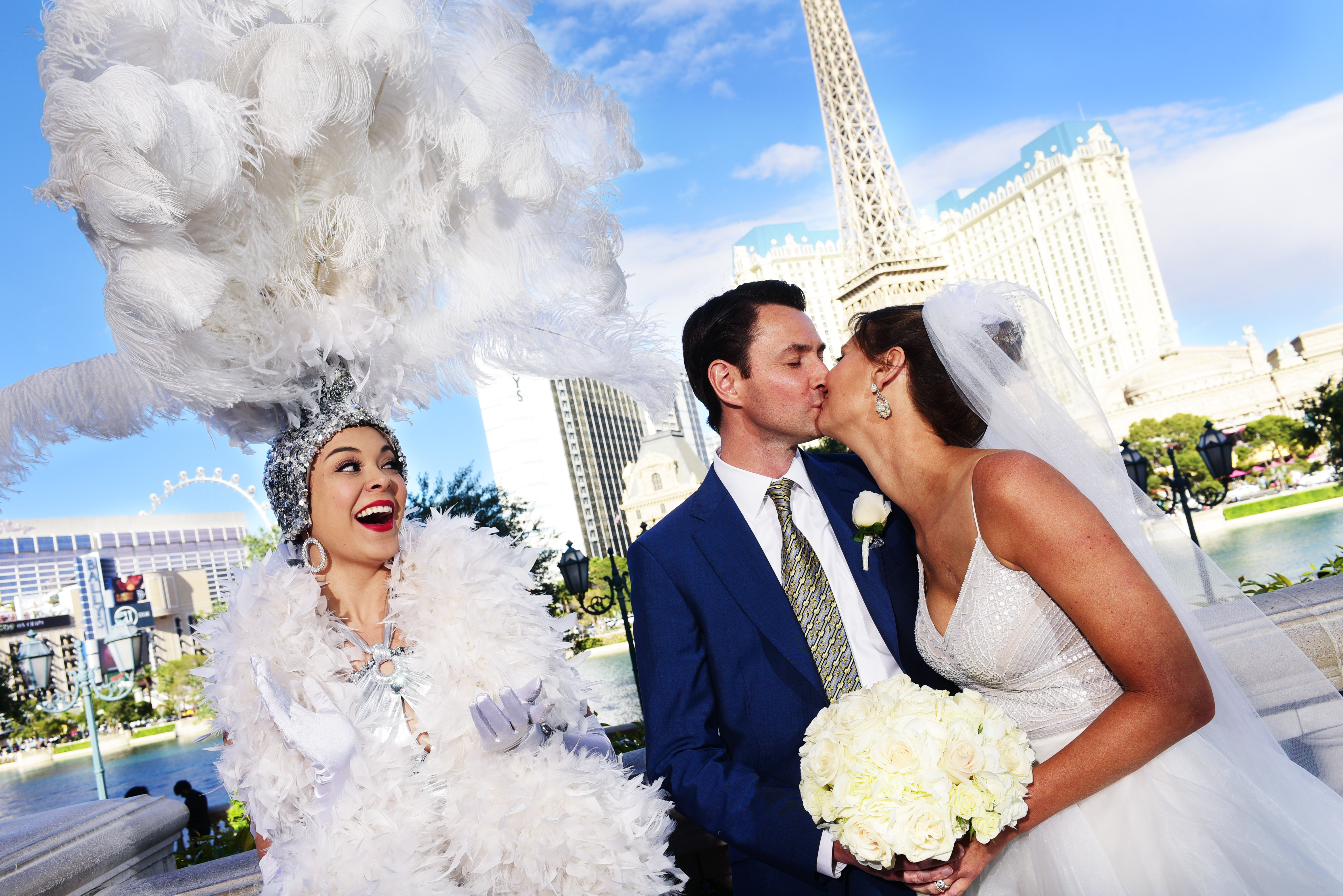 Vegas Wedding Couple